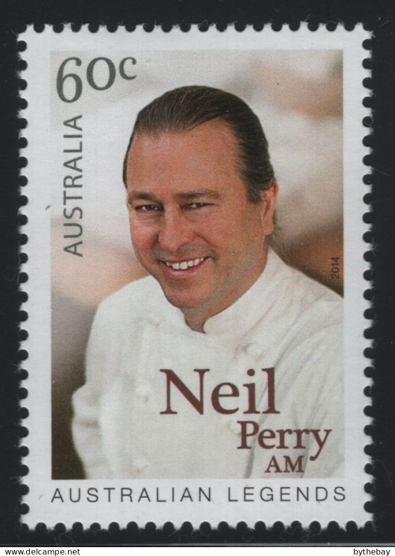 Australia 2014 MNH Sc 4037 60c Neil Perry Culinary Legends - Mint Stamps