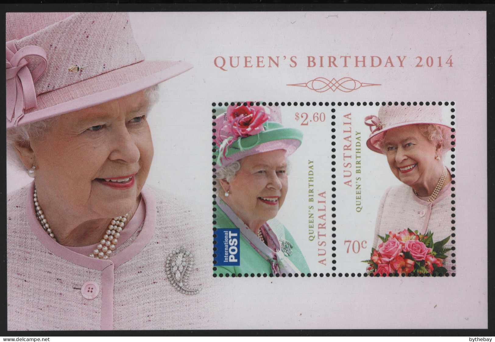 Australia 2014 MNH Sc 4071a Queen Elizabeth II In Green 88th Birthday Sheet - Mint Stamps