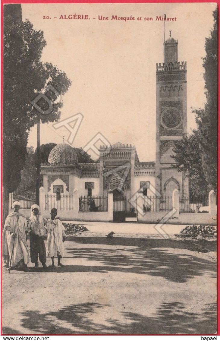 Orléansville - Chlef - El Asnam (Algérie) - Mosquée Et Son Minaret - Chlef (Orléansville)