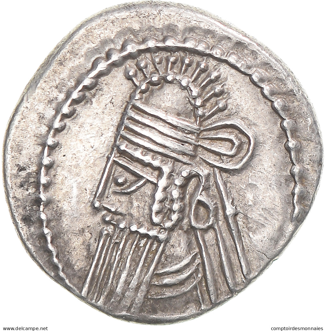 Monnaie, Royaume Parthe, Vologases IV, Drachme, 147-191, Ecbatane, SUP, Argent - Orientalische Münzen