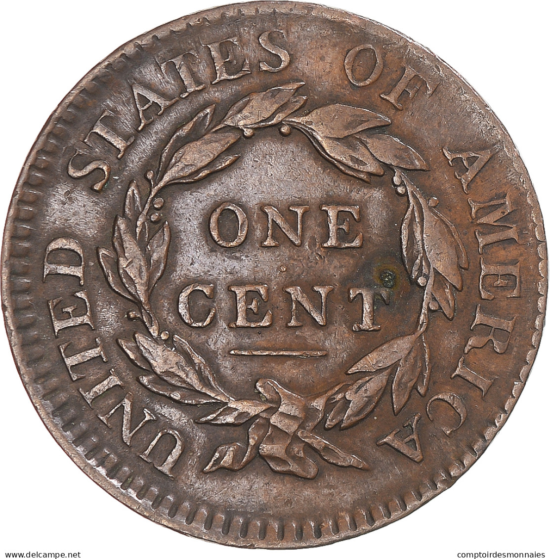 Monnaie, États-Unis, Coronet Head, Cent, 1817, Philadelphie, TB+, Cuivre - 1816-1839: Coronet Head (Testa Coronata