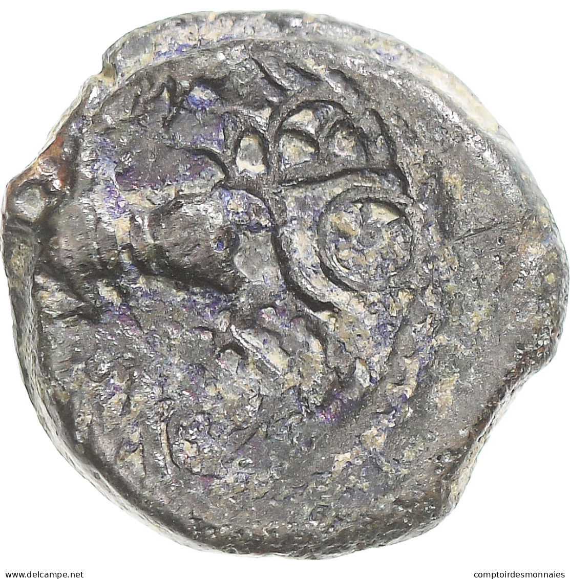 Monnaie, Rèmes, Bronze Aux Trois Bustes / REMO, 60-40 BC, TB, Bronze - Gauloises