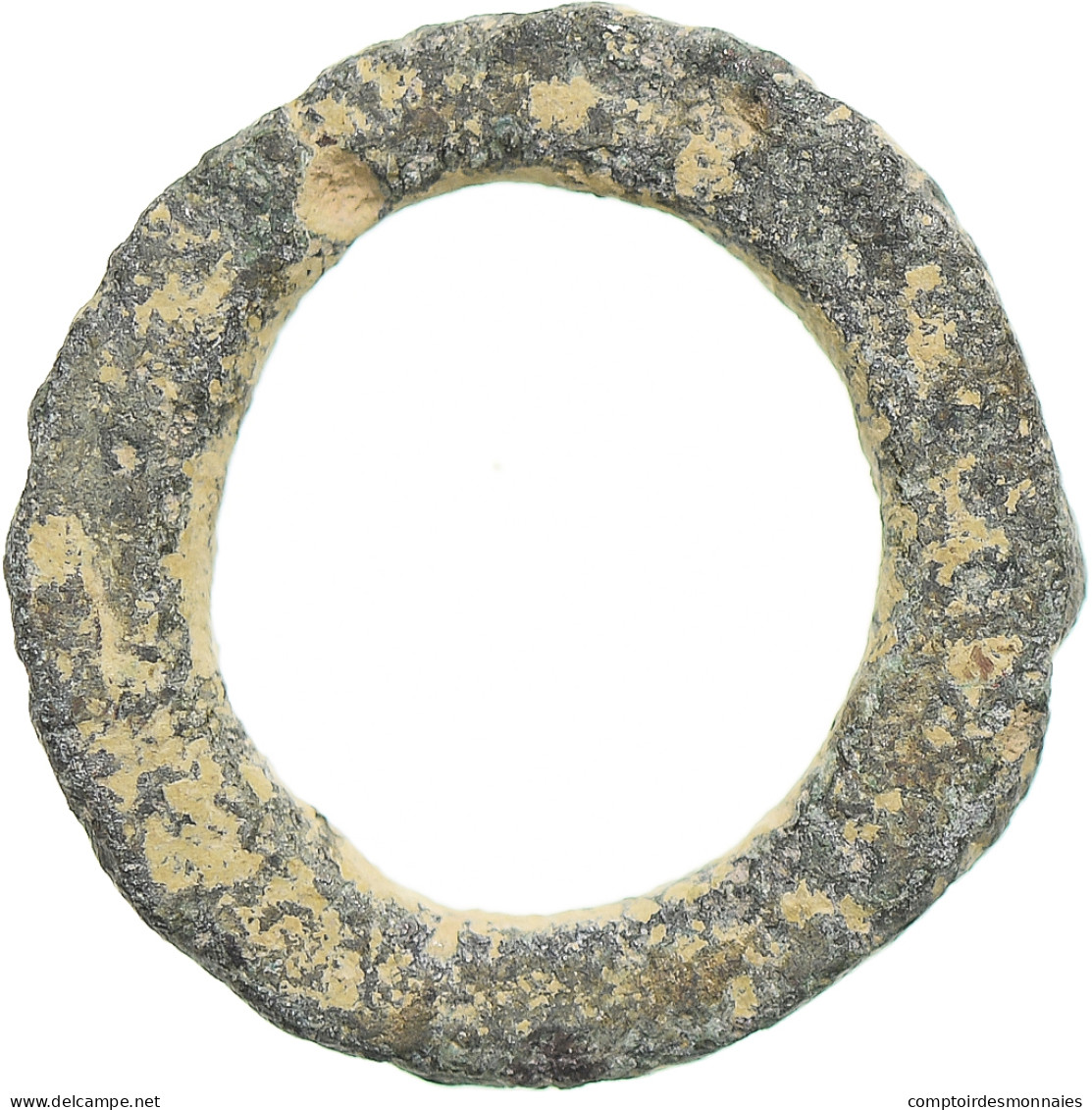 Monnaie, Rouelle, 2nd-1st Century BC, Rouelle à Cabochons, TB+, Potin - Gauloises