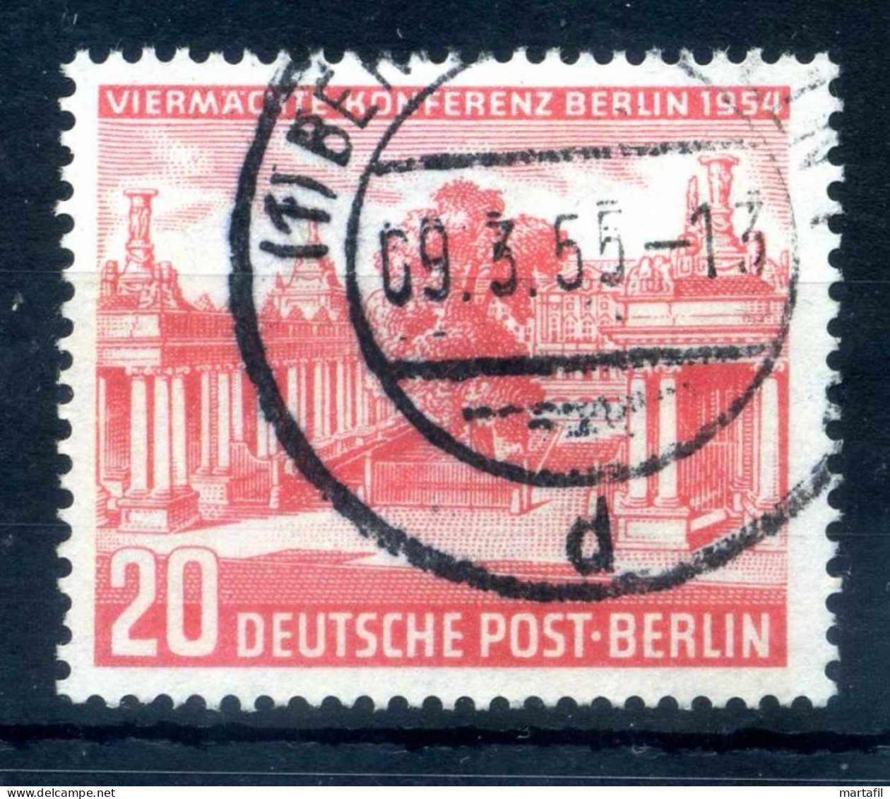 1954 BERLINO SET USATO - Gebruikt