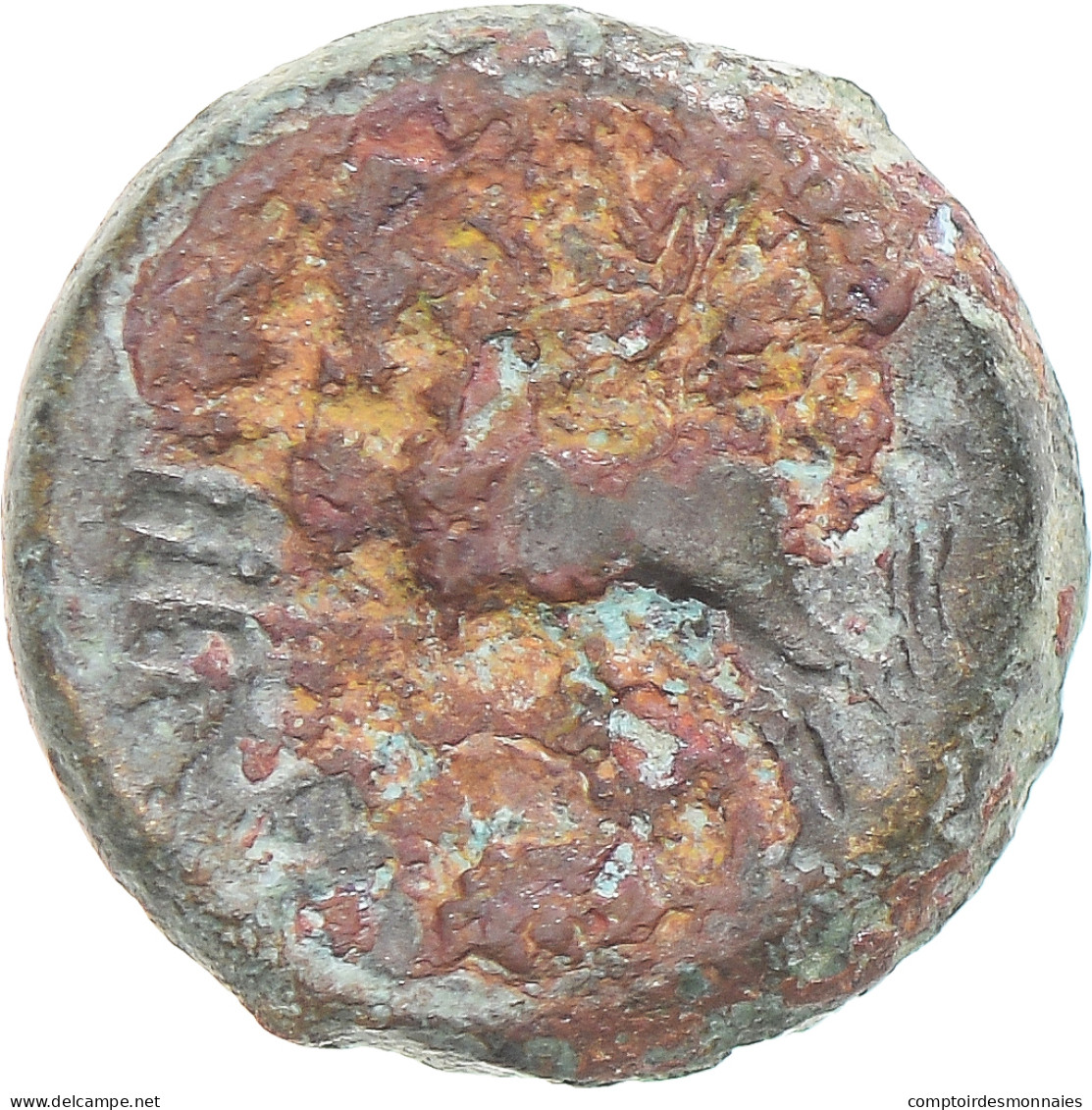 Monnaie, Rèmes, Bronze Aux Trois Bustes / REMO, 1st Century BC, TB+, Potin - Gauloises