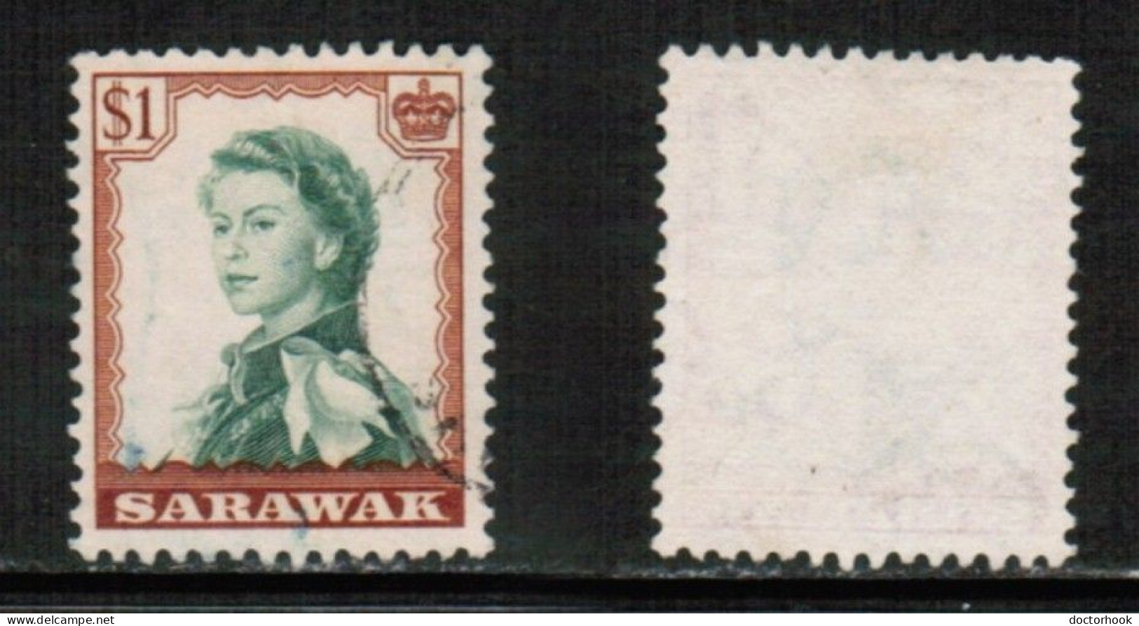 SARAWAK   Scott # 209 USED (CONDITION AS PER SCAN) (Stamp Scan # 898-5) - Sarawak (...-1963)