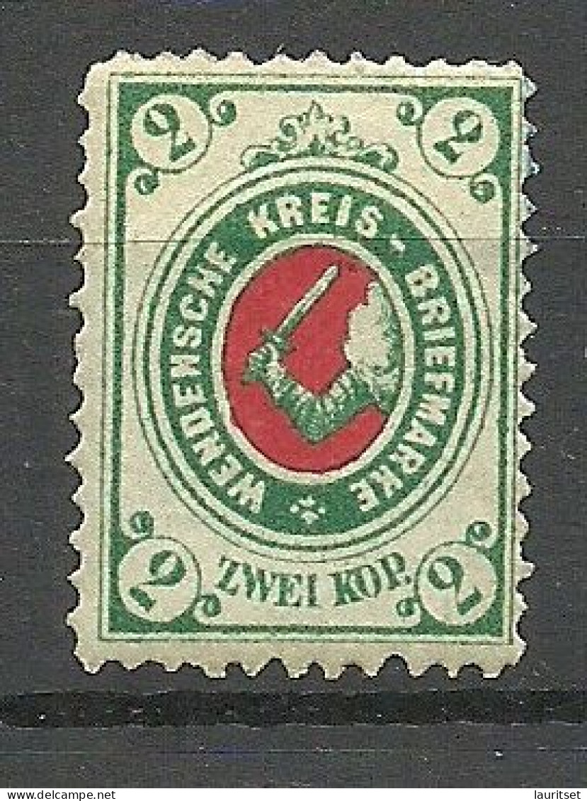 RUSSIA Latvia 1879 Lettland Wenden Michel 10 * - Neufs