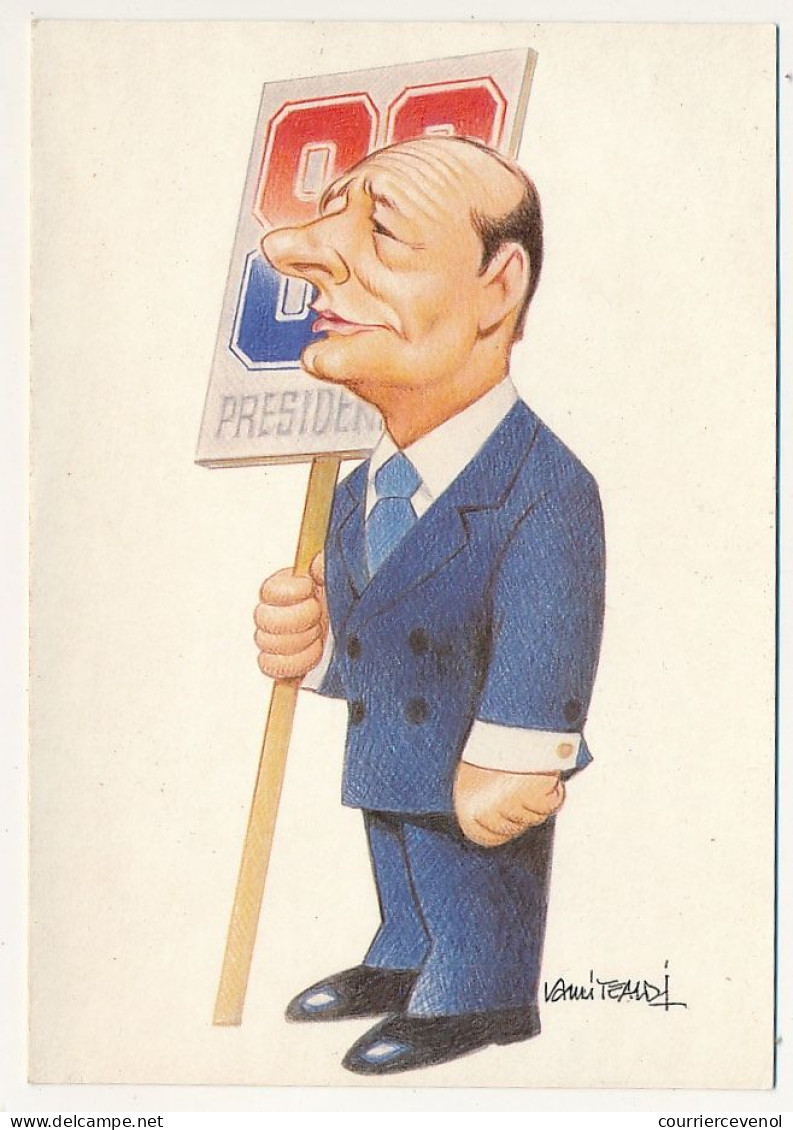 CPM - Jacques CHIRAC - Satirique Par Illustrateur Fealdi - Elections Présidentielle 1988 - Sátiras