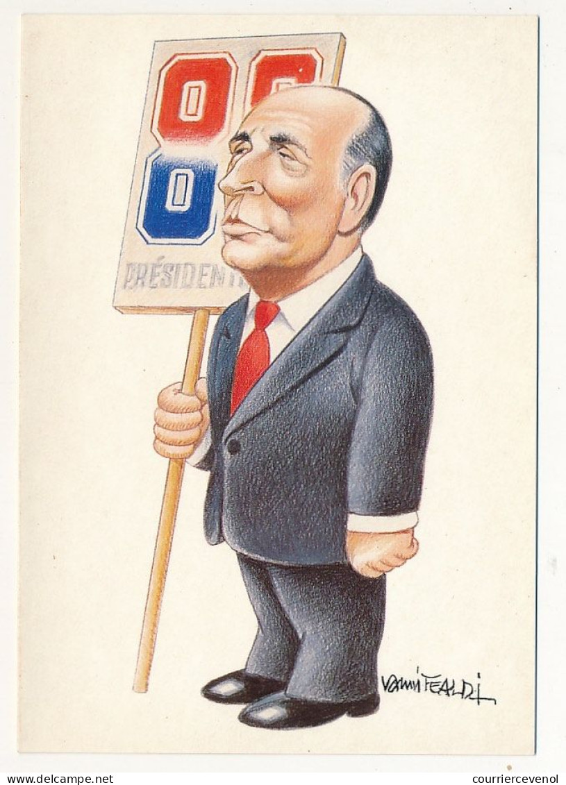 CPM - François MITTERAND - Satirique Par Illustrateur Fealdi - Elections Présidentielle 1988 - Satirisch