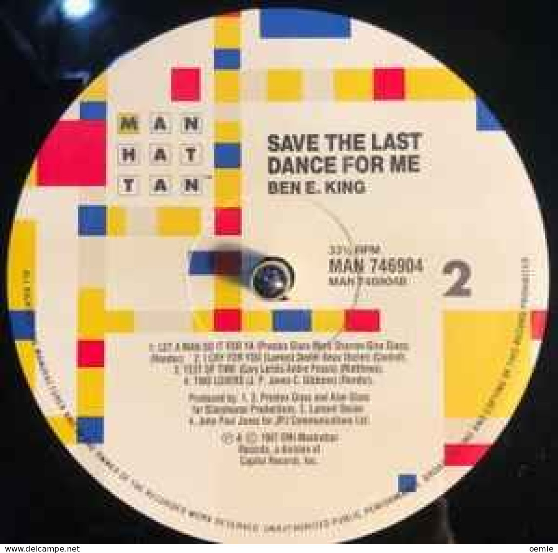 BEN  E  KING  °° SAVE THE LAST DANCE FOR ME - Soul - R&B