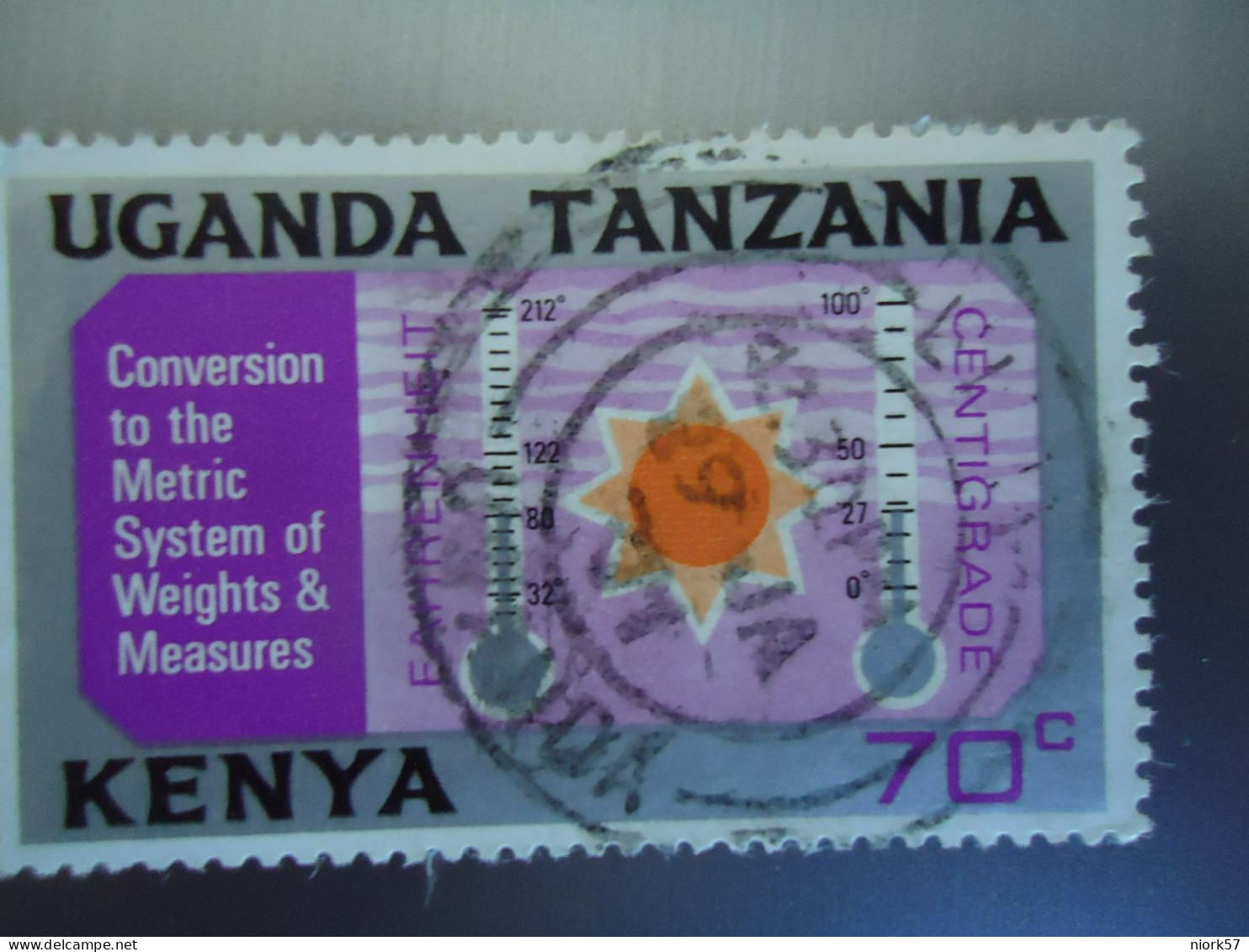 KENYA UGANDA  TANZANIA USED  STAMPS  ANNIVERSARIES   WITH POSTMARK - Kenya, Ouganda & Tanzanie