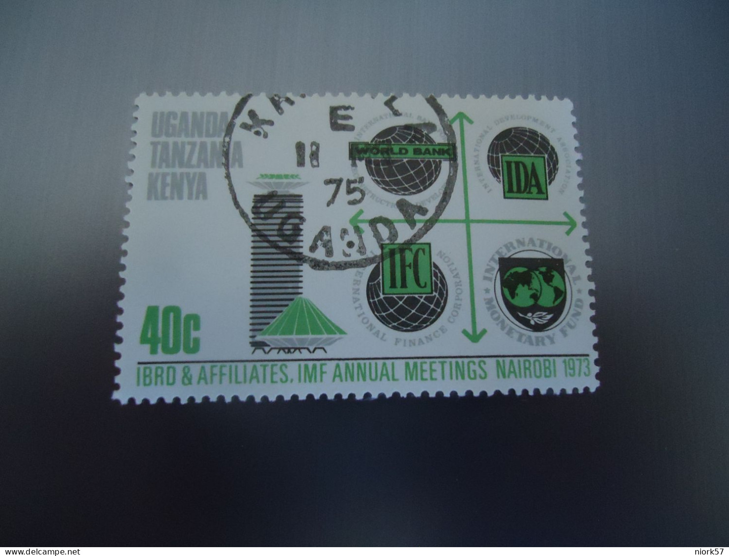 KENYA UGANDA  TANZANIA USED  STAMPS  ANNIVERSARIES     WITH POSTMARK - Kenya, Uganda & Tanzania