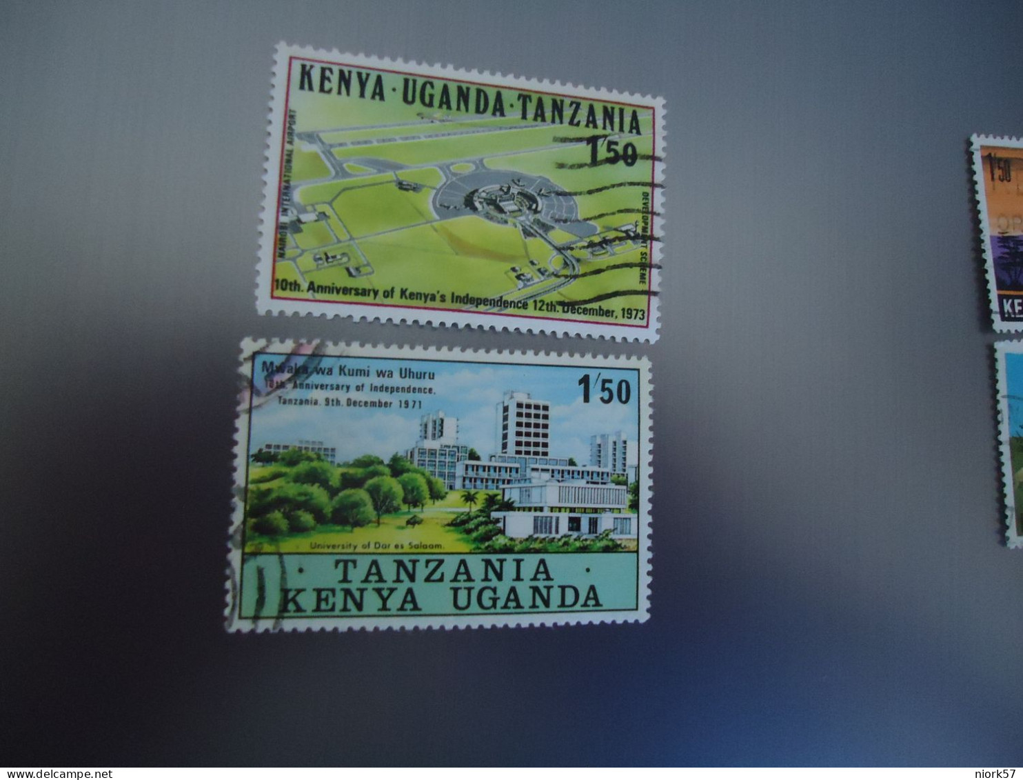 KENYA UGANDA  TANZANIA USED  STAMPS  LANDSCAPES - Kenya, Uganda & Tanzania