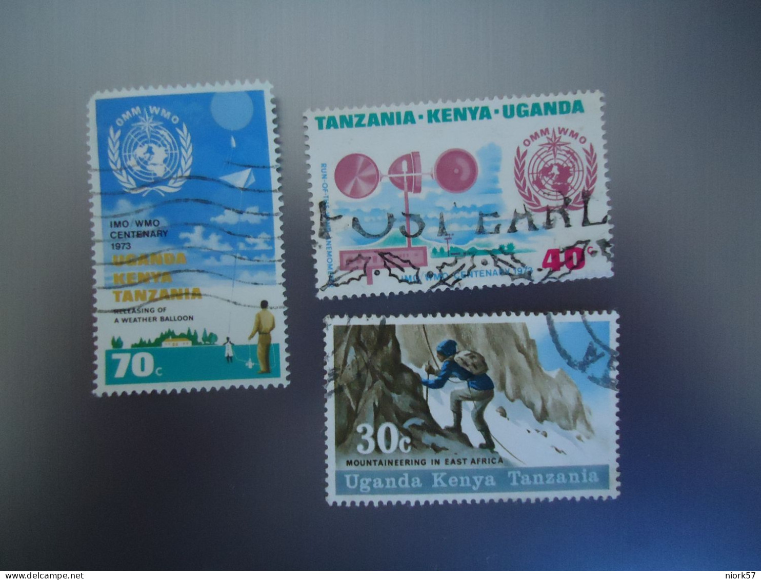 KENYA UGANDA  TANZANIA USED  STAMPS  ANNIVERSARIES  3 - Kenya, Ouganda & Tanzanie