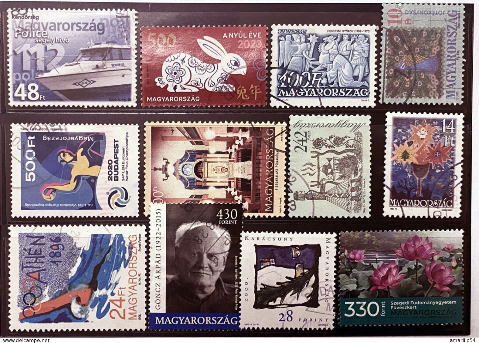 Lot New Stamps Ungarn Hungary Hongrie Magyarorszag Gestempelt ° Used - Gebruikt