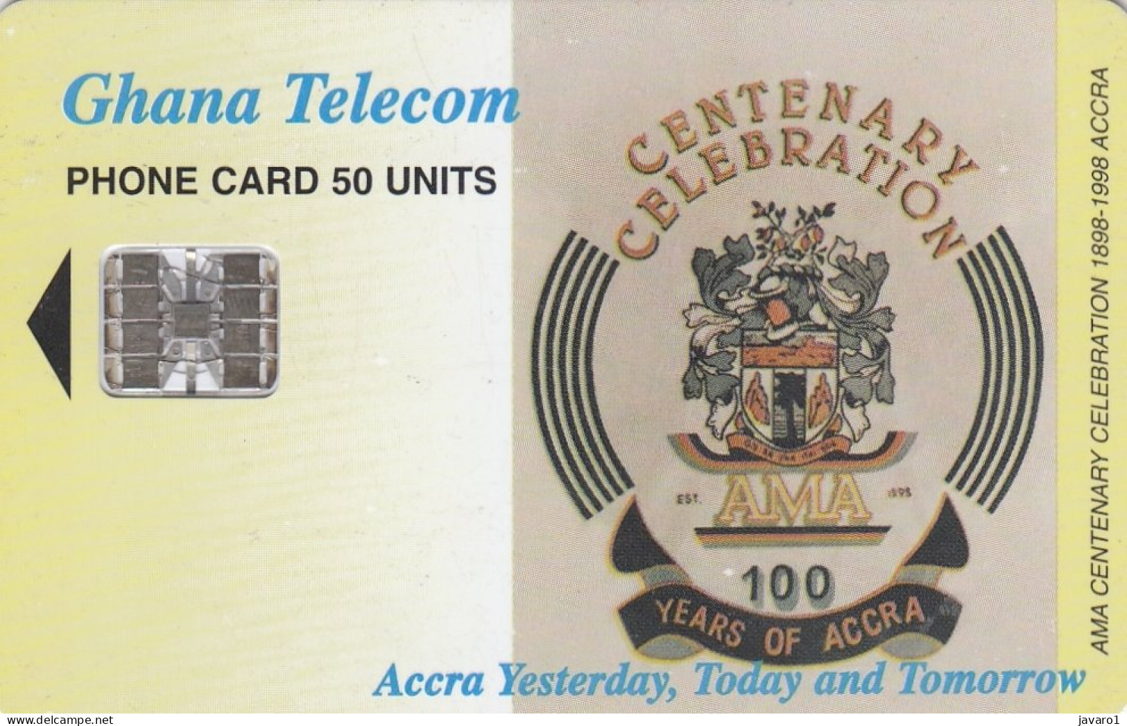 COLNECT : C-09 1998.01  50 Coat Of Arms (01/98) ( Batch: 929701) USED - Ghana