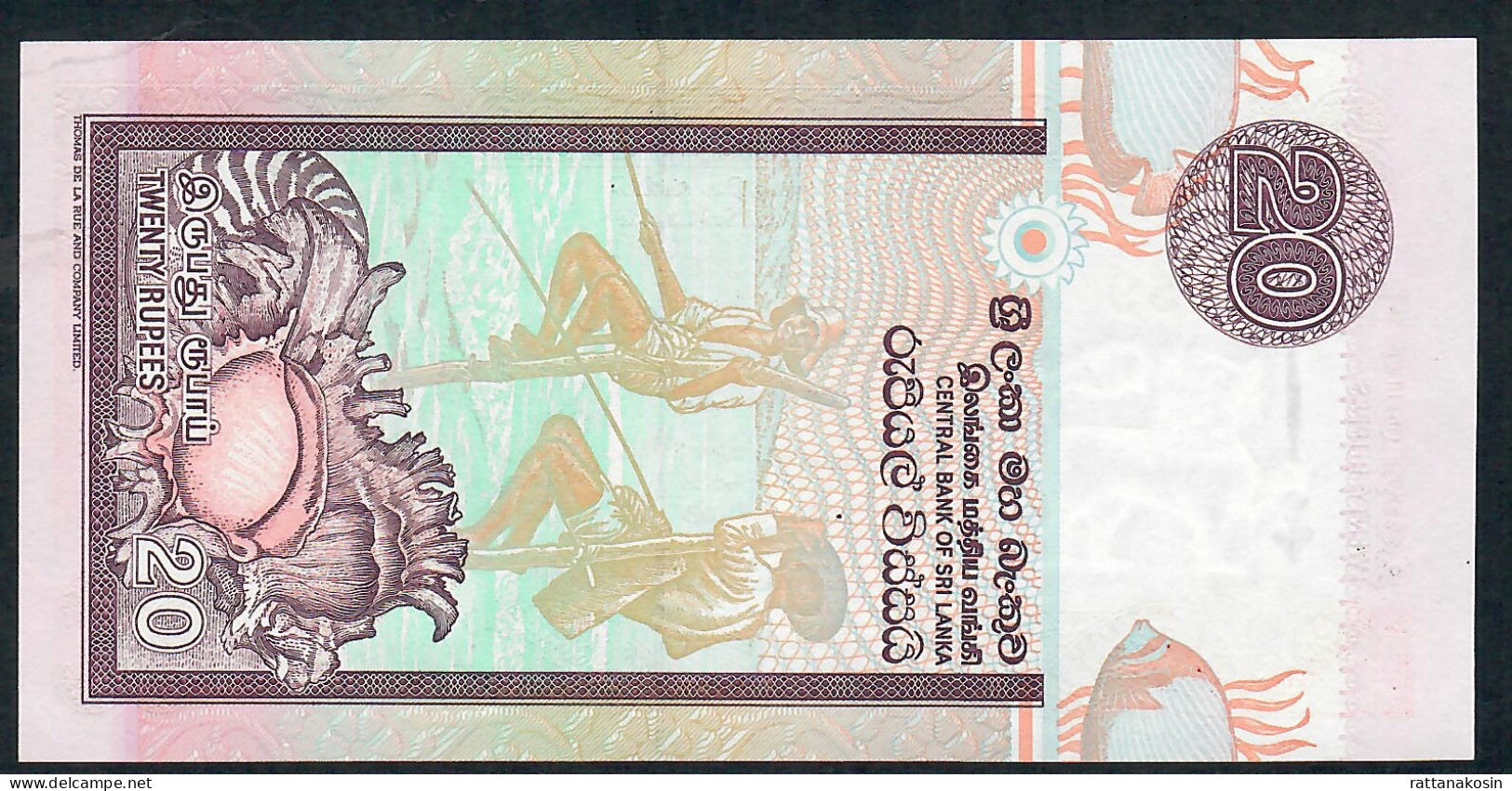 SRI LANKA P109e 20 RUPEES 2006 #L/417  Signature 12 UNC. - Sri Lanka