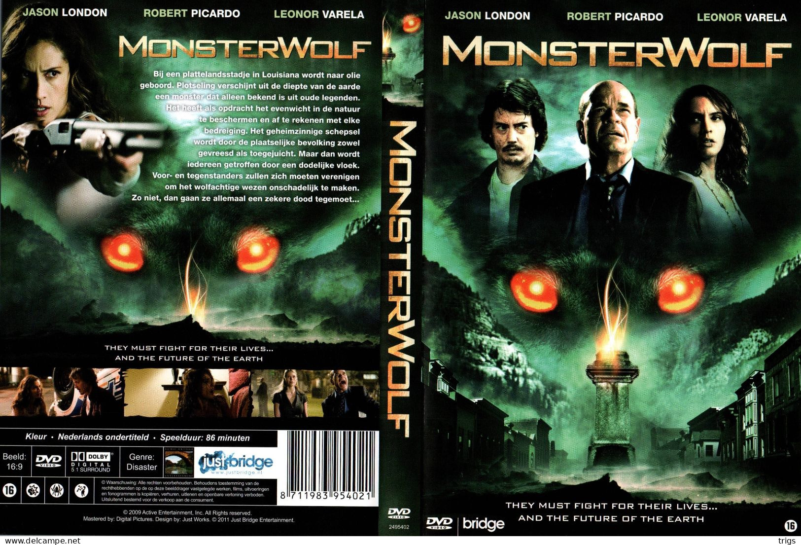 DVD - Monsterwolf - Horror