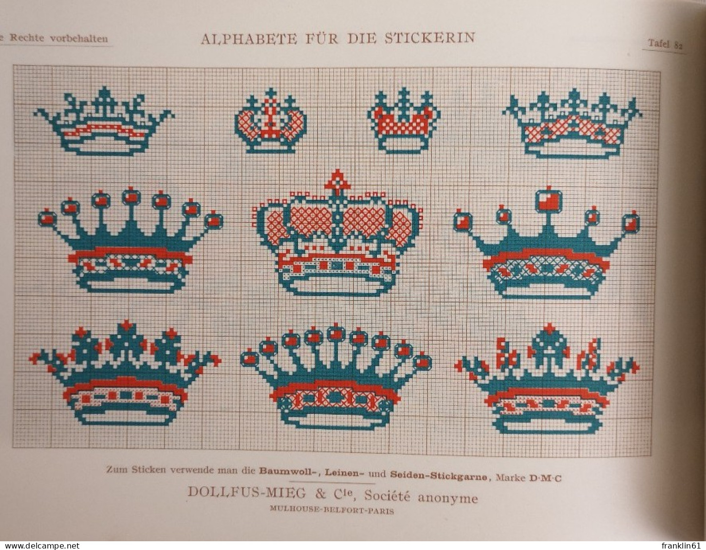 Alphabete Für Die Stickerin. - Cucito