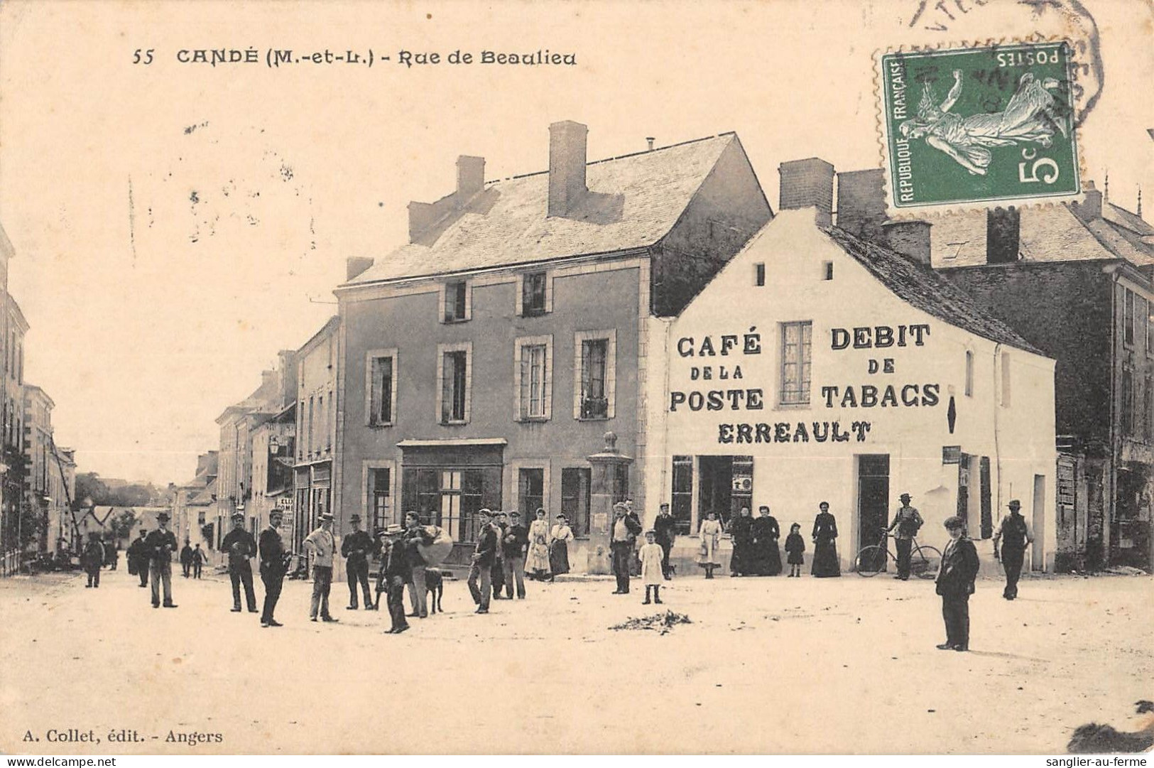 CPA 49 CANDE RUE DE BEAULIEU - Andere & Zonder Classificatie