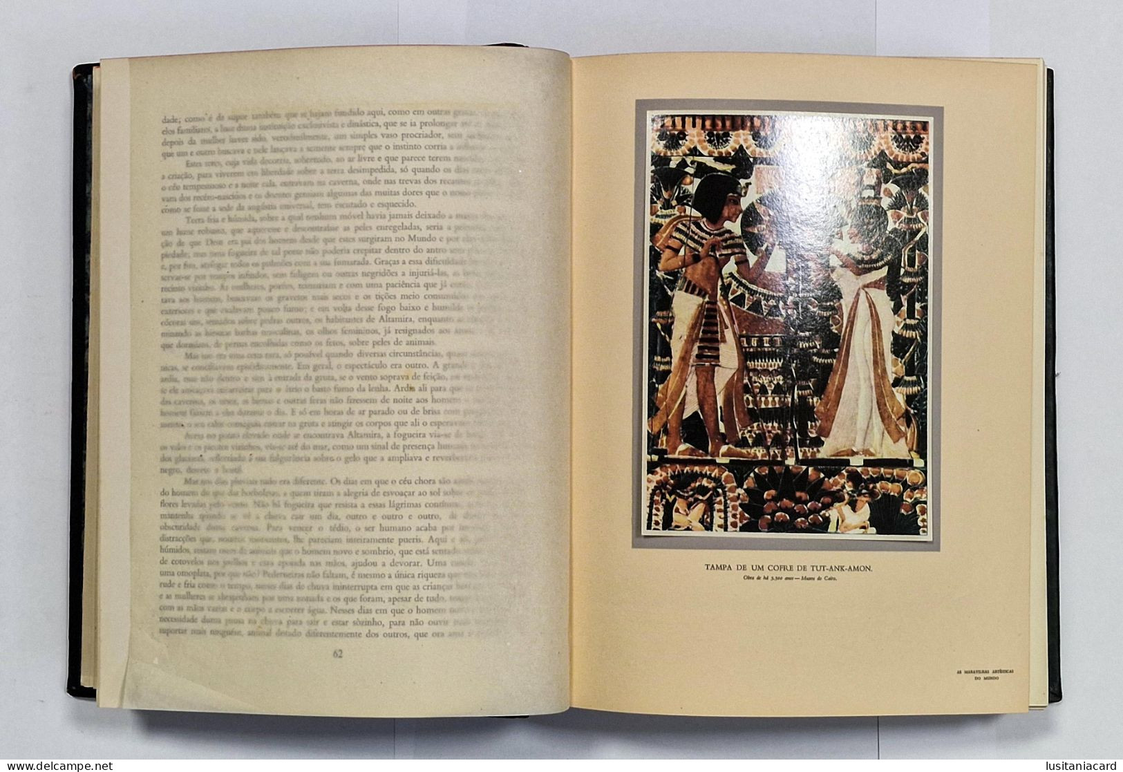As Maravilhas Artísticas Do Mundo.(2VOLUMES)(RARO)( Autor:Ferreira De Castro / Ed. Empresa Nacional De Publicidade-1958) - Livres Anciens
