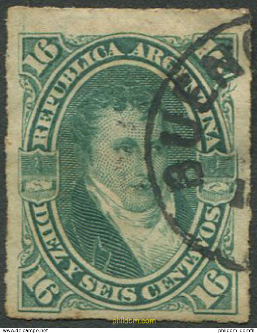 666177 USED ARGENTINA 1877 EFIGIES - Unused Stamps