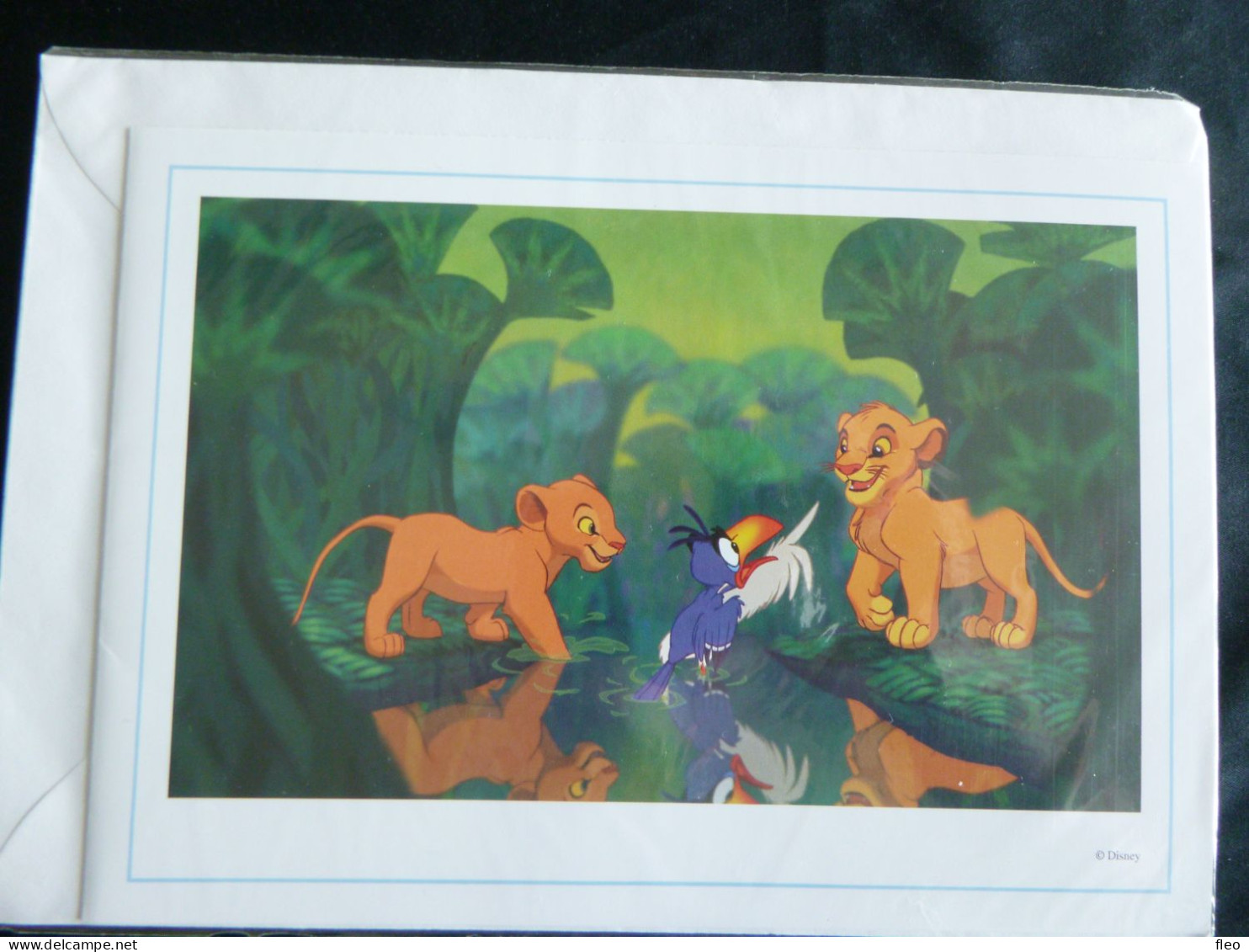 BELG.1994 POSTOGRAM 94/J15 : "  De Leeuwenkoning - The Lions King - Familie / Disney " - Postogram