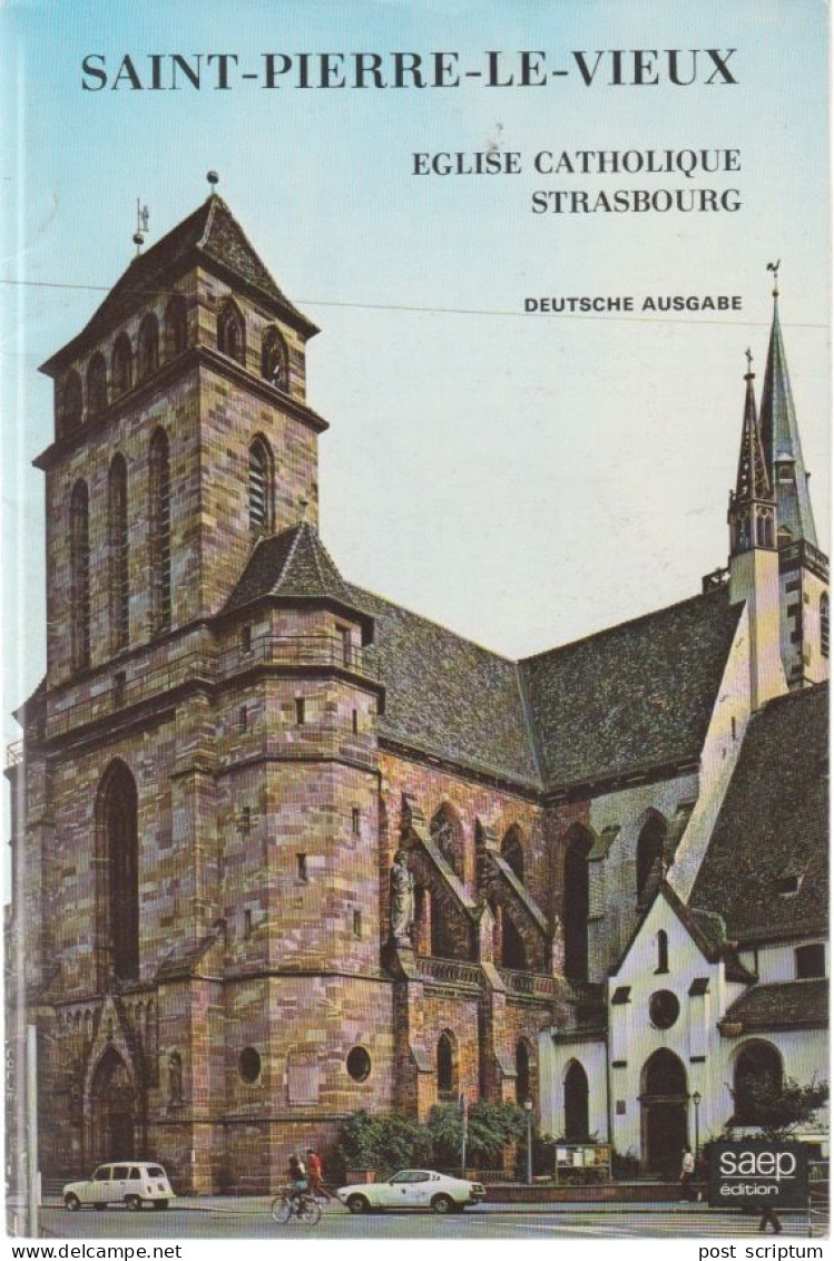 Livre - En Allemand - Saint Pierre Le Vieux église Catholique Strasbourg - Deutsche Ausgabe - Francia