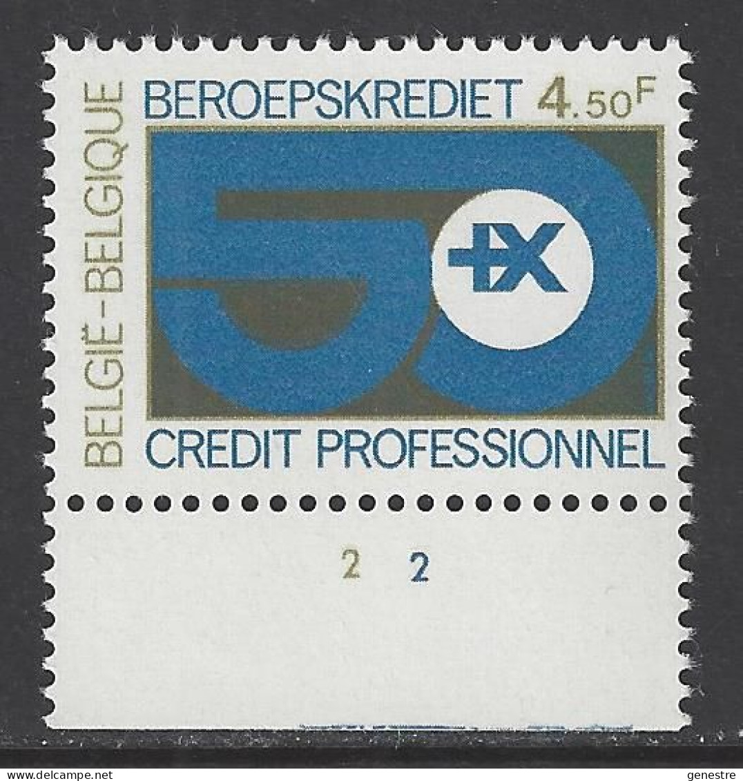 Belgique COB 1938 ** (MNH) - Planche 2 - 1971-1980