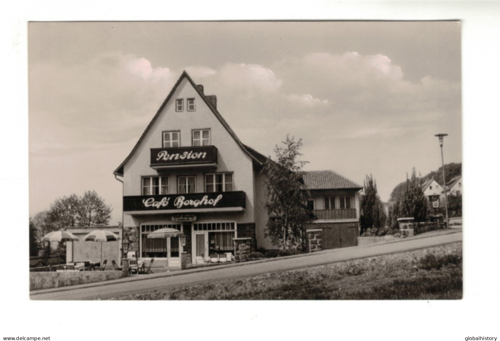 DH1392 - BAD HARZBURG - FREMDENHEIM CAFÉ BERGHOF 1958 - Bad Harzburg