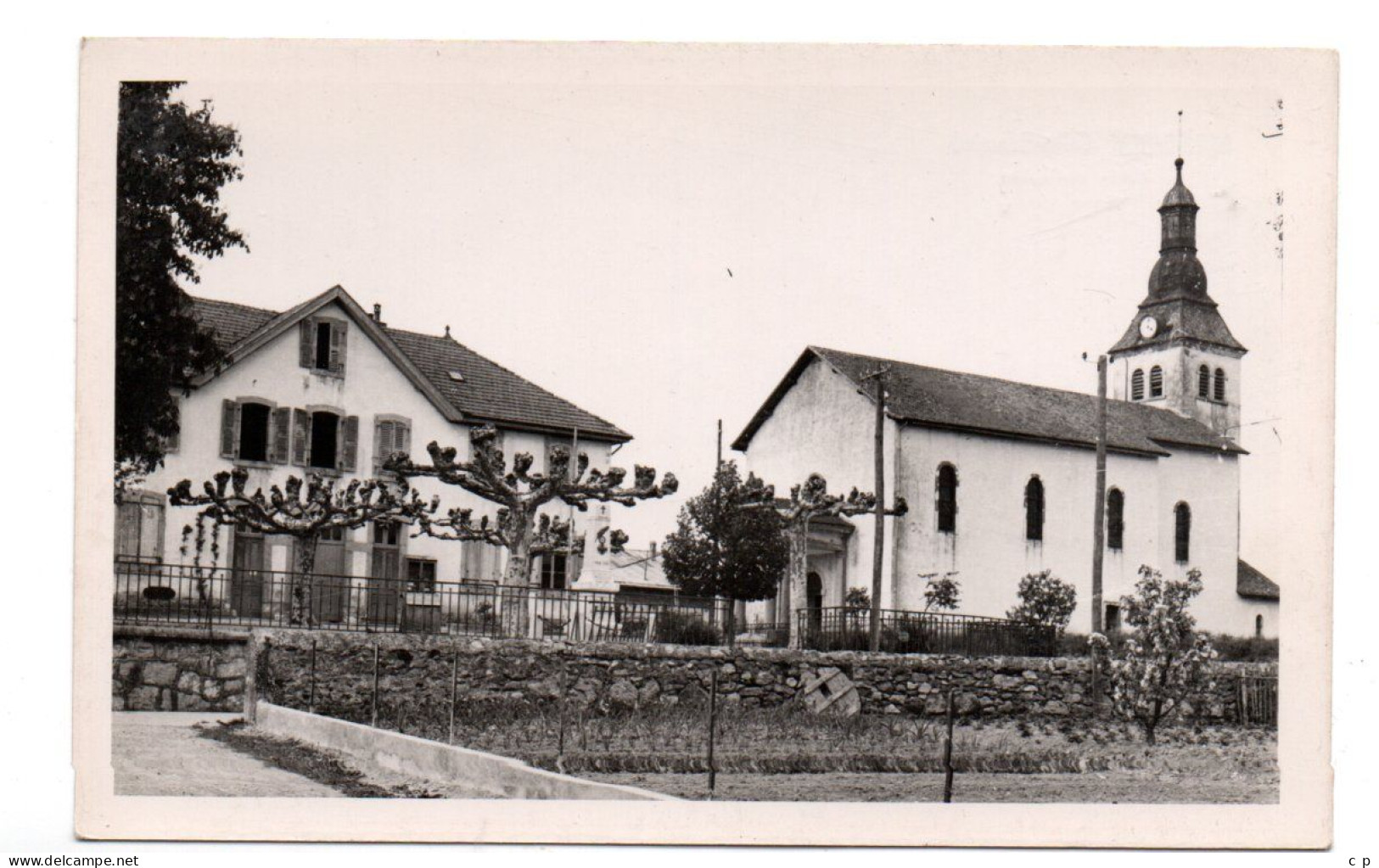 Messery - La Mairie Et L'Eglise  - CPSM°J - Messery