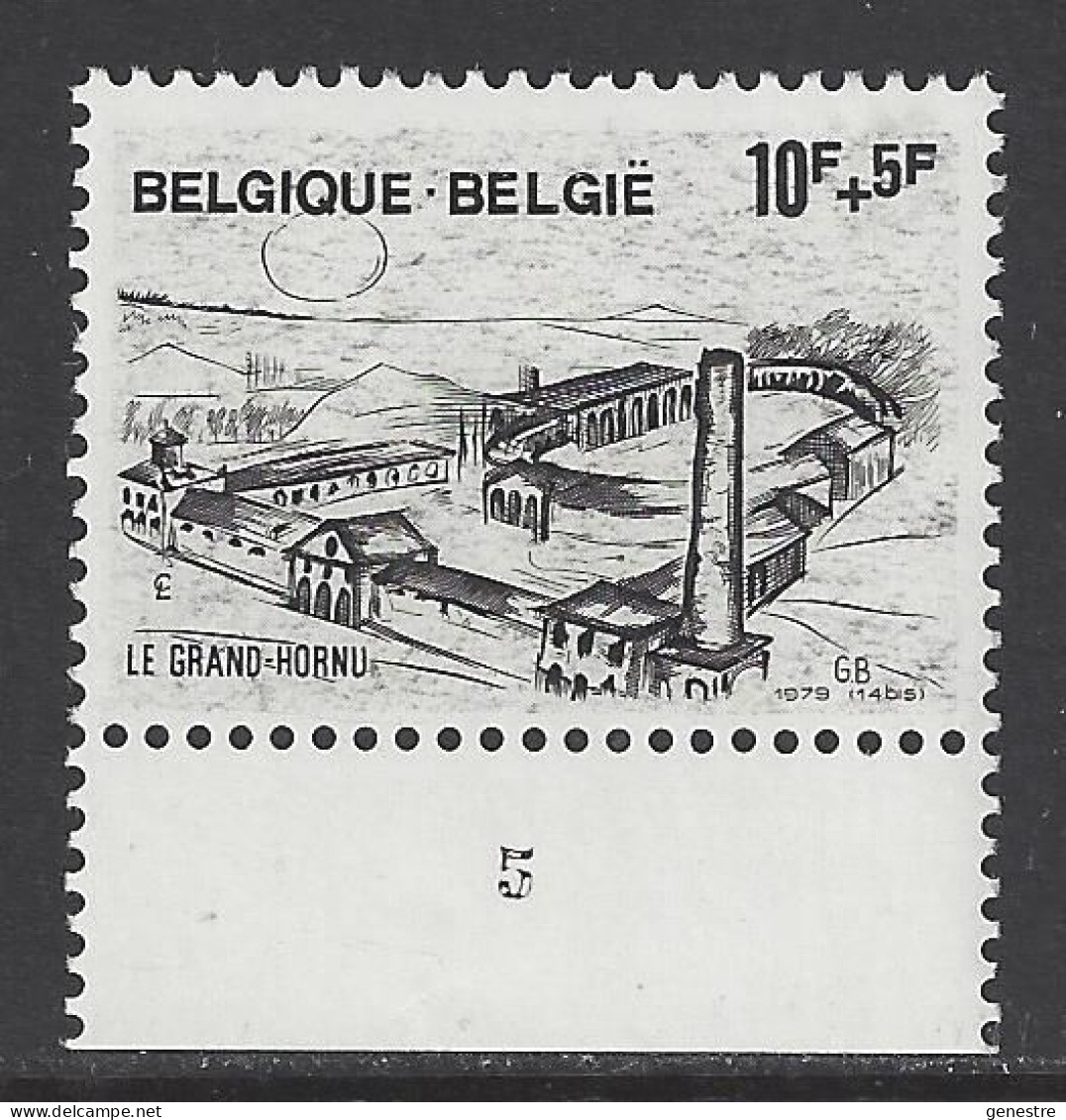 Belgique COB 1946 ** (MNH) - Planche 5 - 1971-1980