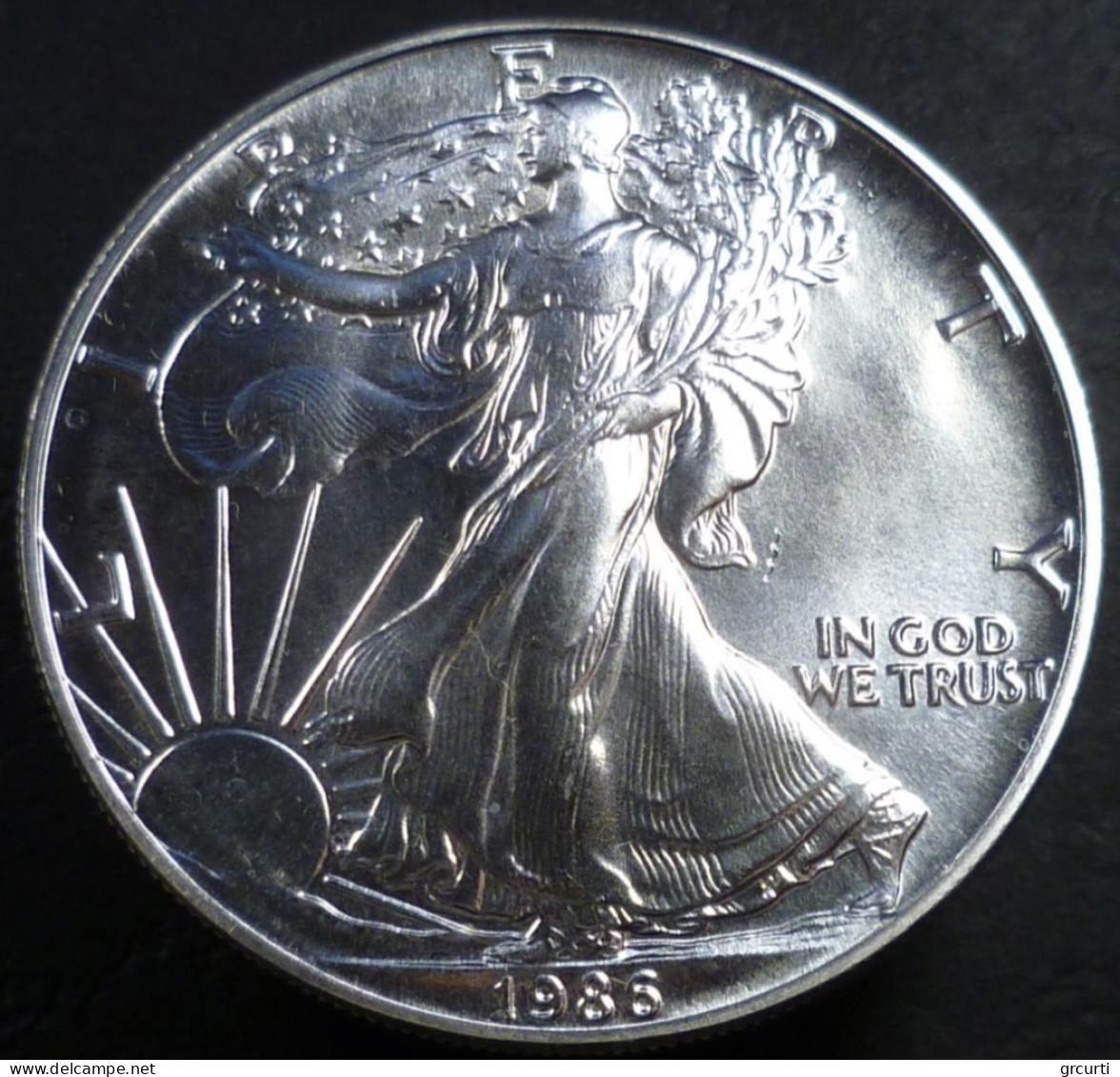 Stati Uniti D'America - 1 Dollaro 1986 - Aquila Americana - KM# 273 - Sin Clasificación