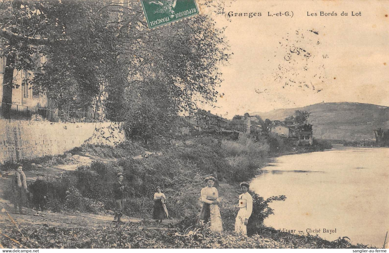 CPA 47 GRANGES LES BORDS DU LOT - Autres & Non Classés