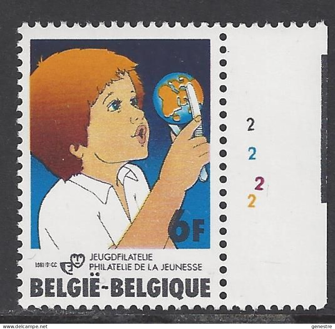 Belgique - 1981 - COB 2021 ** (MNH) - Planche 2 - 1971-1980