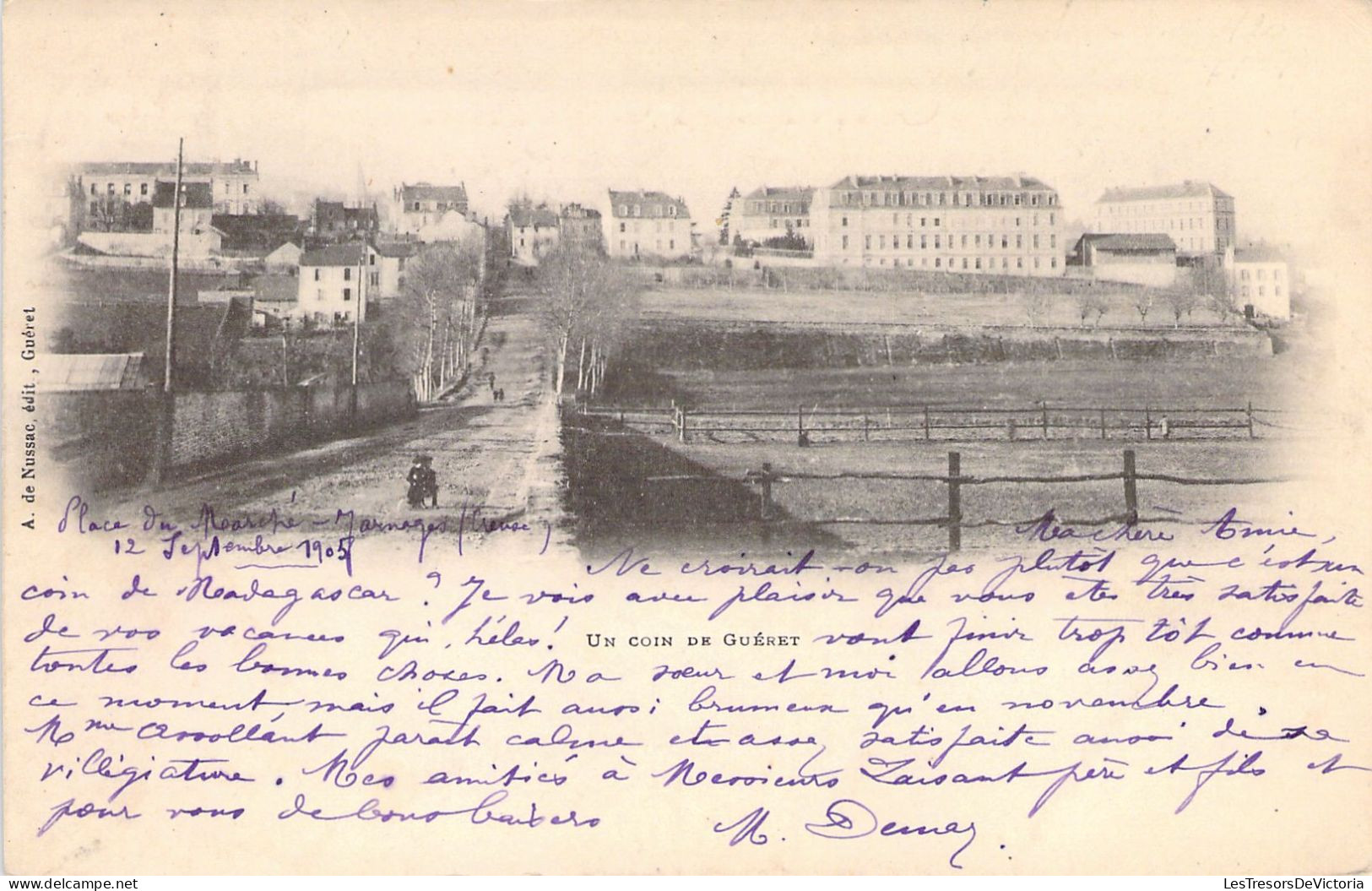 FRANCE - 23 - GUERET - Un Coin De Guéret - Carte Postale Ancienne - Guéret