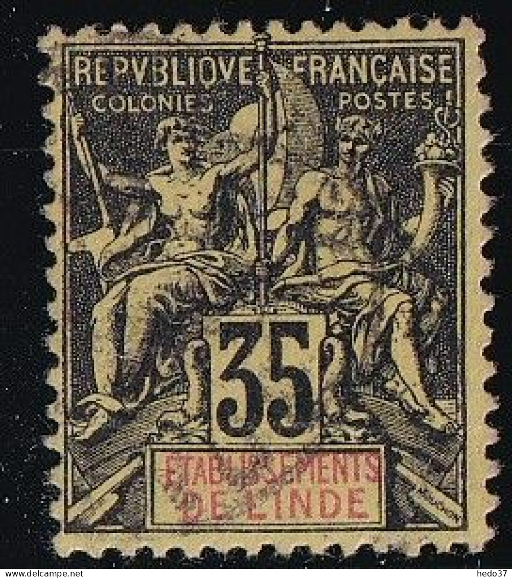 Inde N°17 - Oblitéré - TB - Used Stamps