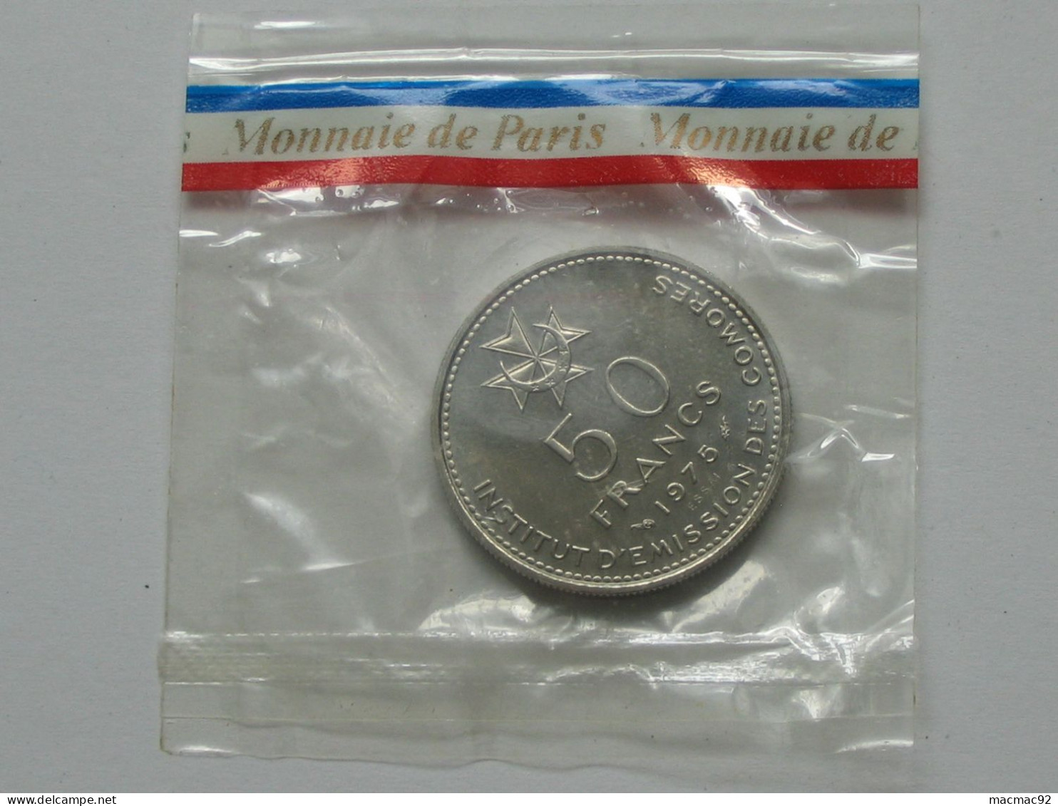 COMORES - RARE Essai  De La 50 Francs 1975 - Institut D'émission Des Comores **** EN ACHAT IMMEDIAT **** - Comores