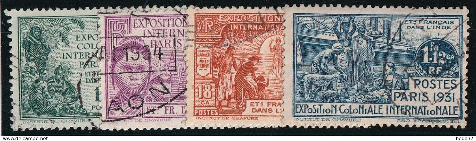 Inde N°105/108 - Oblitéré - TB - Used Stamps