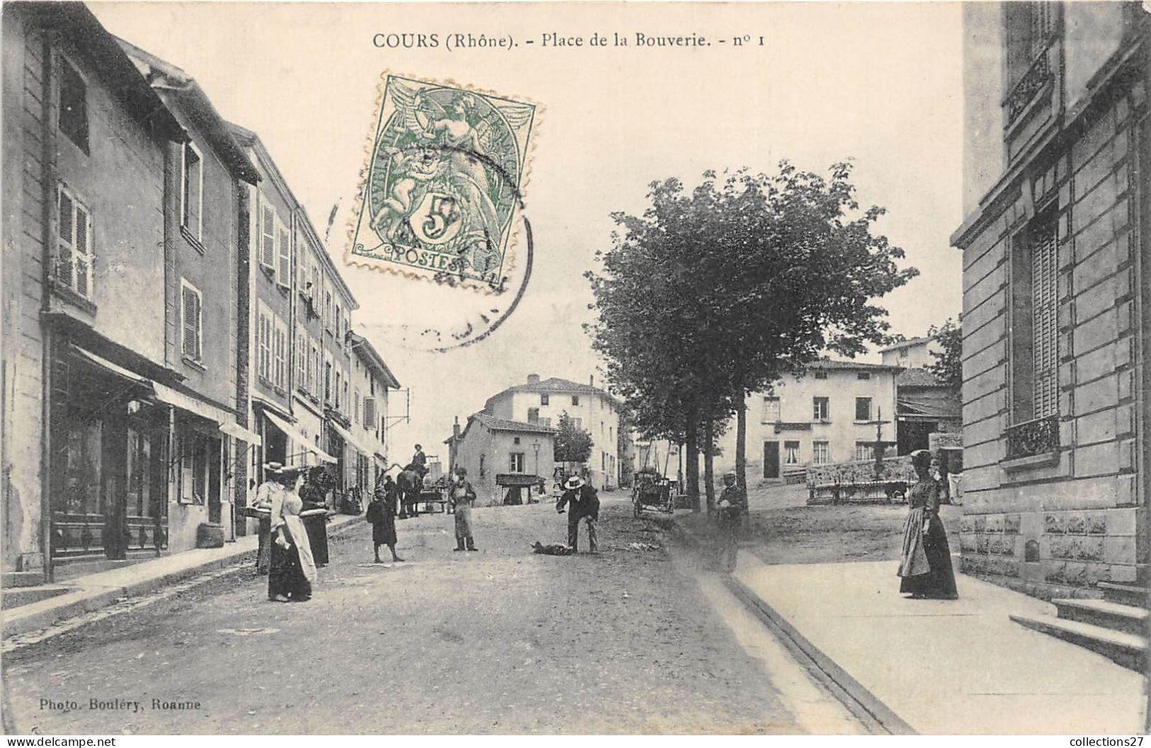 69-COURS-PLACE DE LA BOUVERIE - Cours-la-Ville