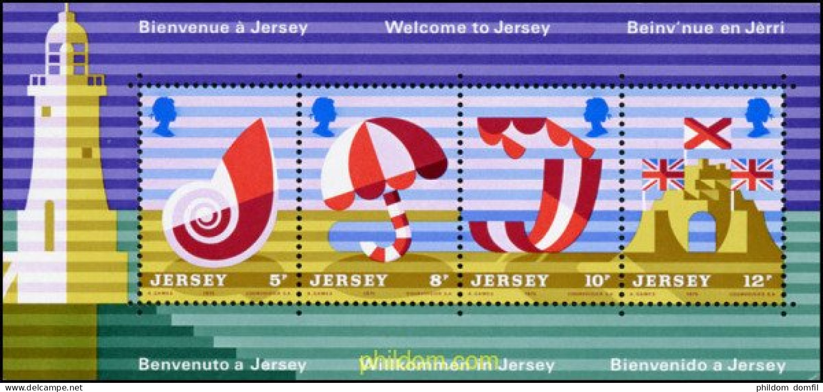 168524 MNH JERSEY 1975 TURISMO - Andere & Zonder Classificatie