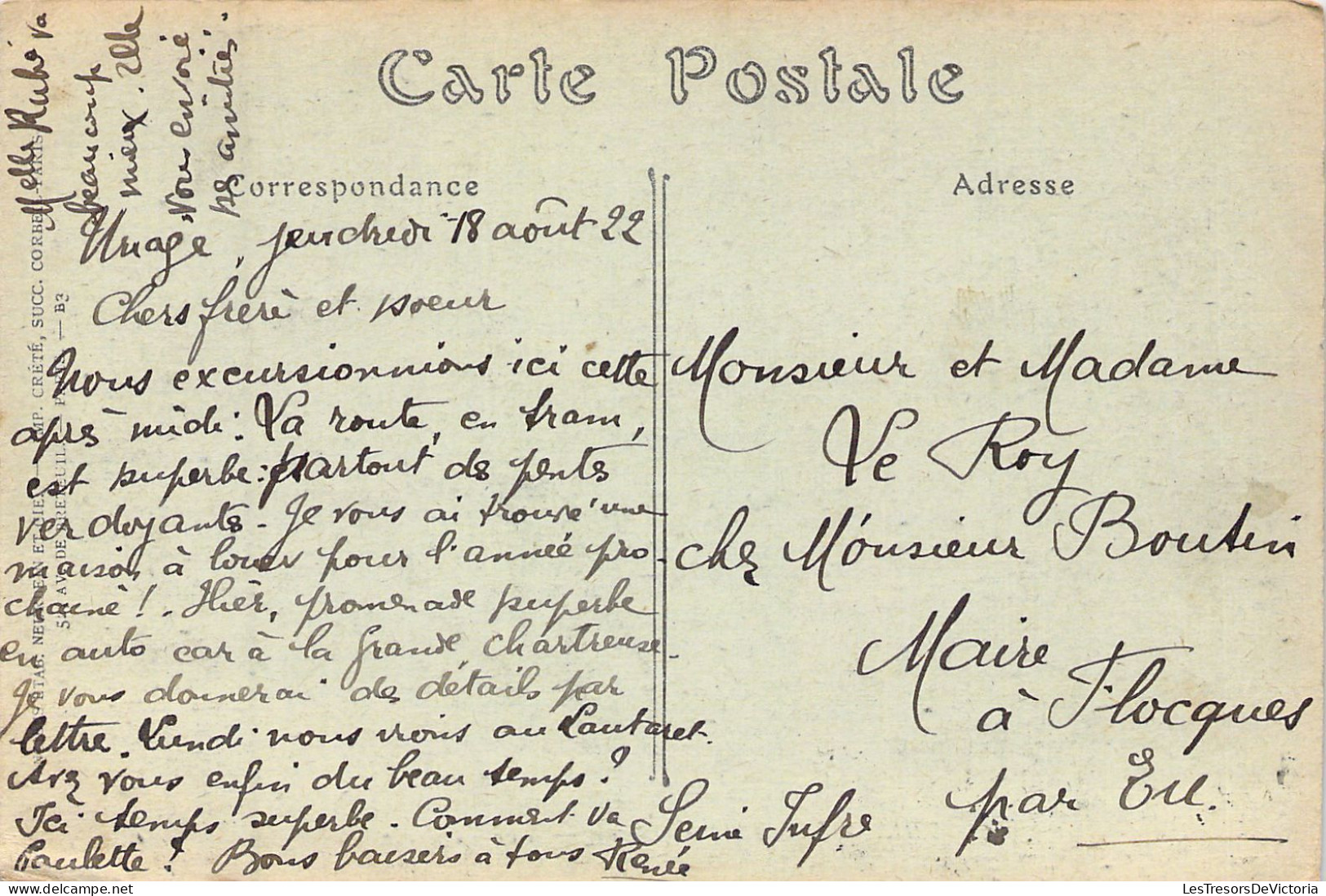 FRANCE - 38 - URIAGE Les Bains - Vue Générale - Carte Postale Ancienne - Uriage