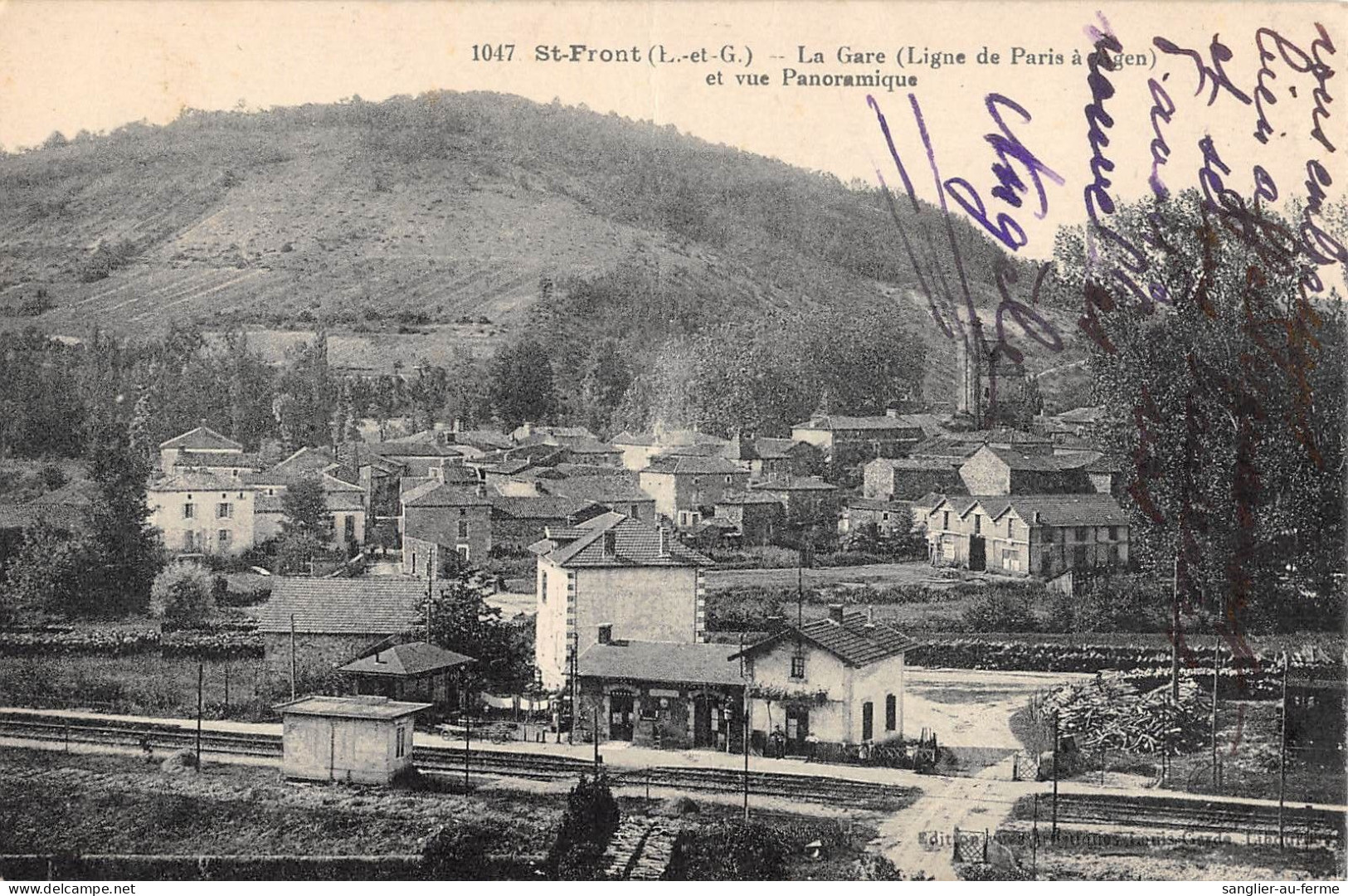 CPA 47 SAINT FRONT LA GARE - Other & Unclassified