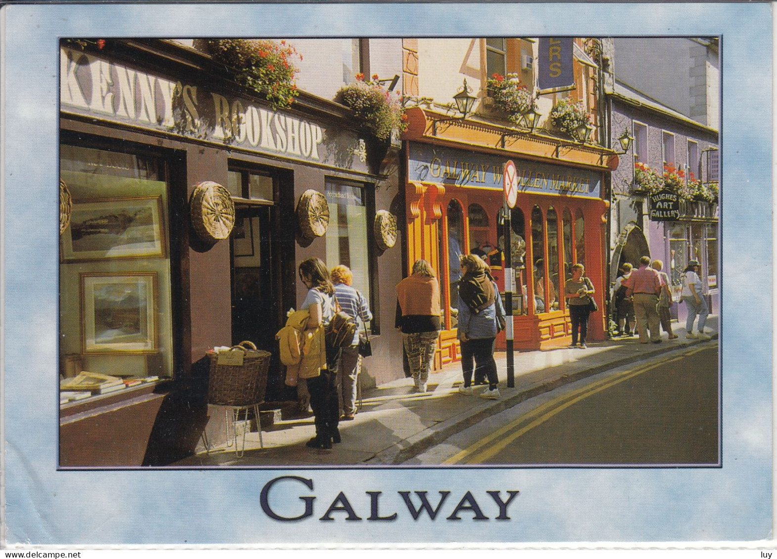 GALWAY, Gaillhim - Principal City Of Connacht,  Used,  Nice Stamp - Galway