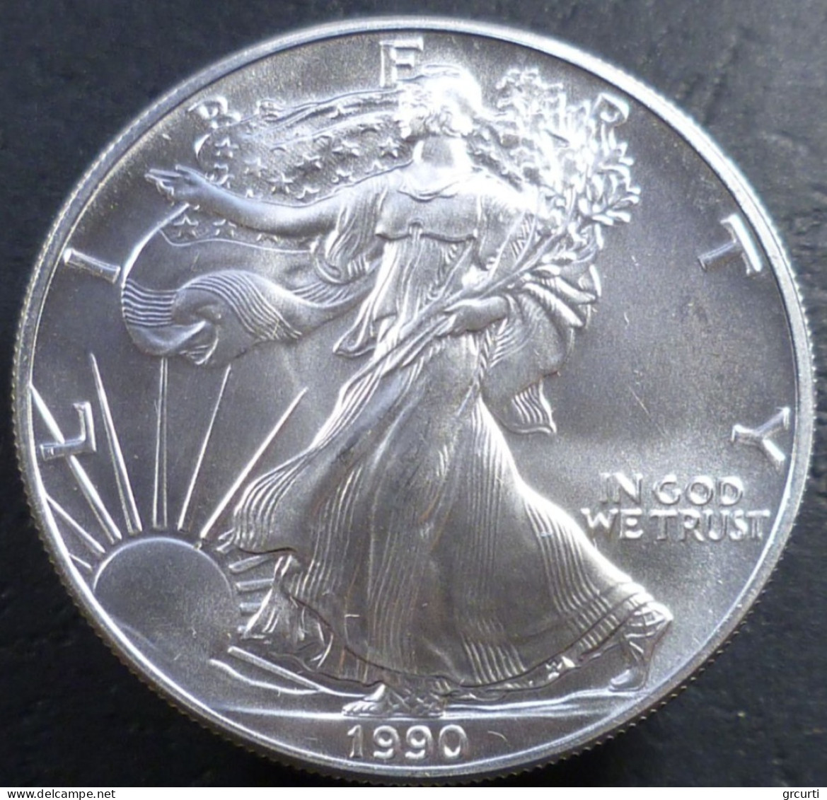 Stati Uniti D'America - 1 Dollaro 1990 - Aquila Americana - KM# 273 - Non Classificati