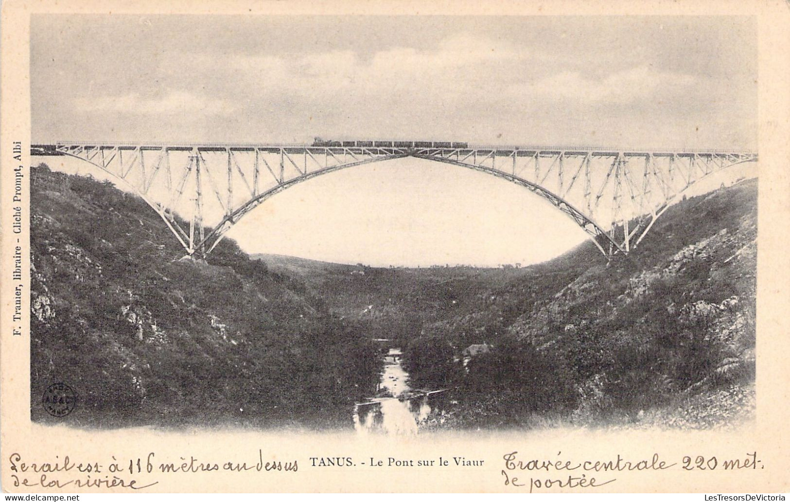 FRANCE - 81- TANUS - Le Pont Sur Le Viaur - Carte Postale Ancienne - Sonstige & Ohne Zuordnung