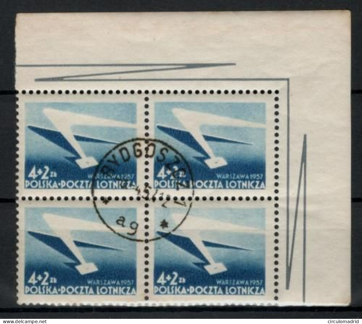 Polonia (aéreo) Nº 40. Año 1957 - Used Stamps