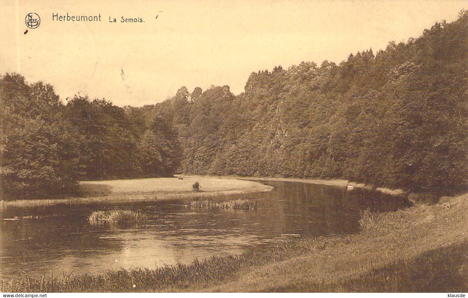 Herbeumont - La Semois Gel.1926 - Herbeumont