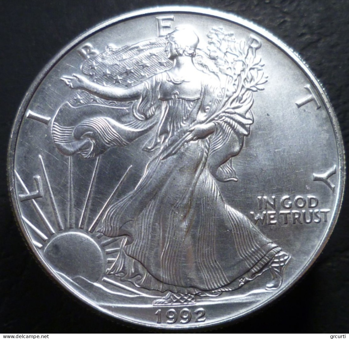 Stati Uniti D'America - 1 Dollaro 1992 - Aquila Americana - KM# 273 - Sin Clasificación