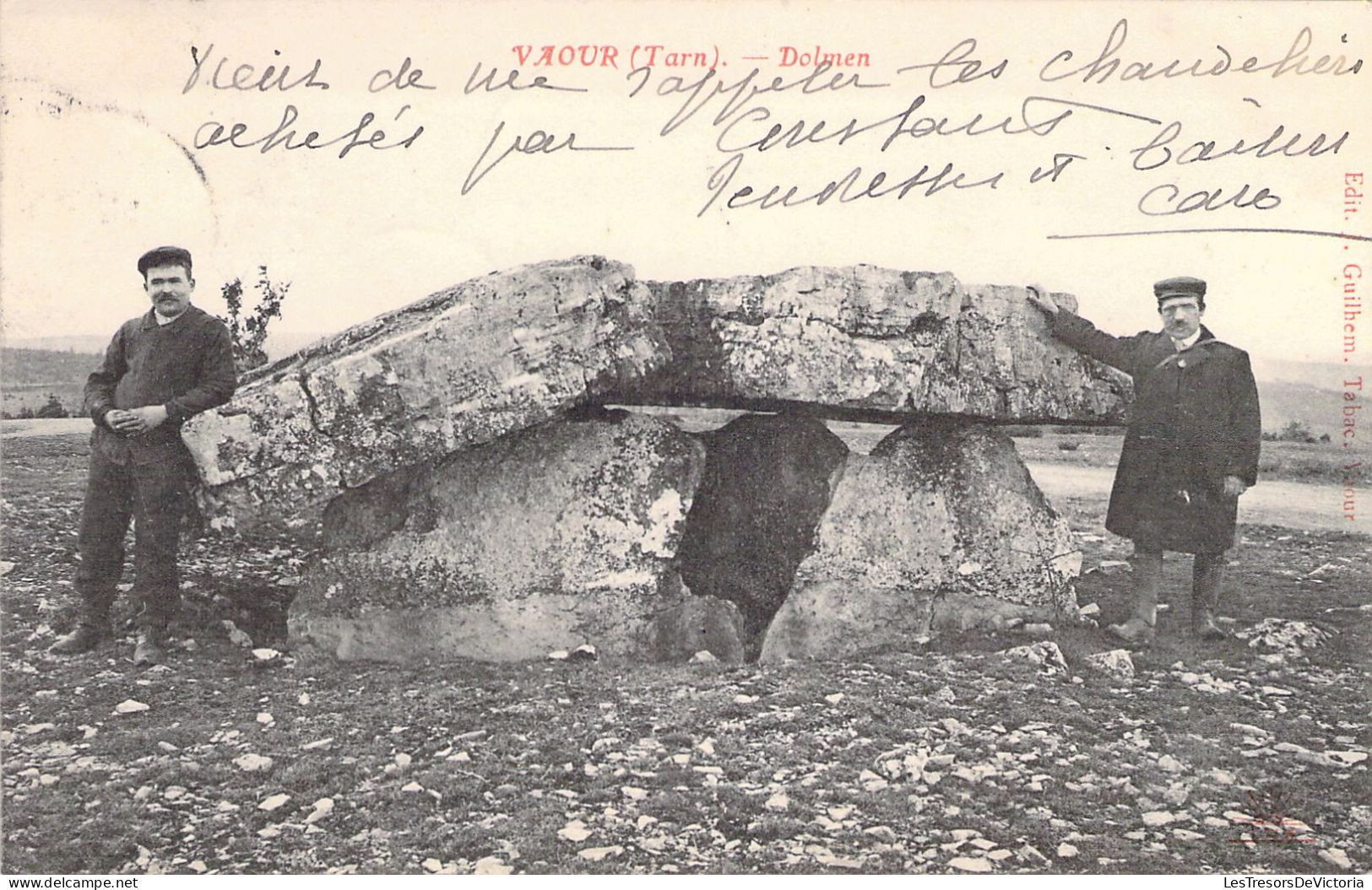 FRANCE - 81 - VAOUR - Dolmen - Carte Postale Ancienne - Vaour